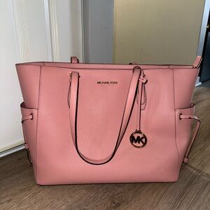 Pink Michael Kors Large Tote